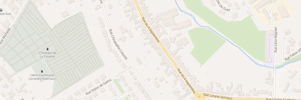 Plan du 107 Rue du 4 Septembre à Liévin