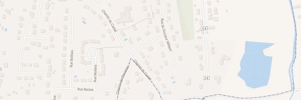 Plan du 4 Rue du Docteur Wilbert à Fontenay-sur-Loing