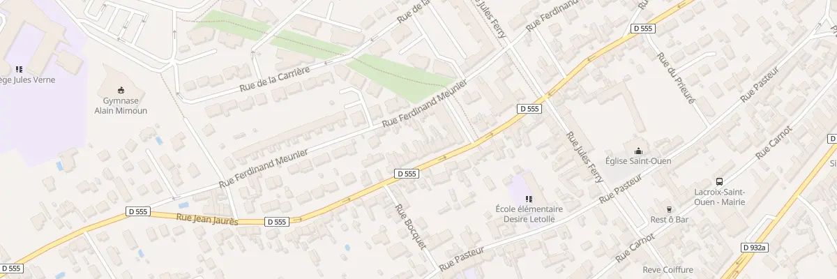 Plan du 65 Rue Jean Jaurès à Lacroix-Saint-Ouen