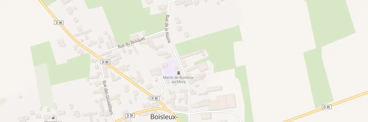 Plan du 8 Rue de la Mairie à Boisleux-au-Mont