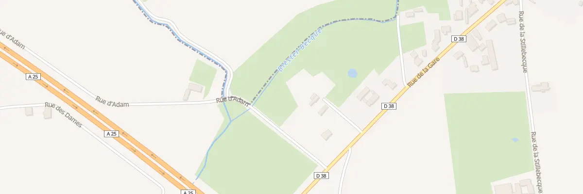 Plan du 1142 Rue de la Gare à Steenwerck