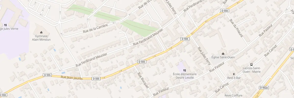 Plan du 67 Rue Jean Jaurès à Lacroix-Saint-Ouen