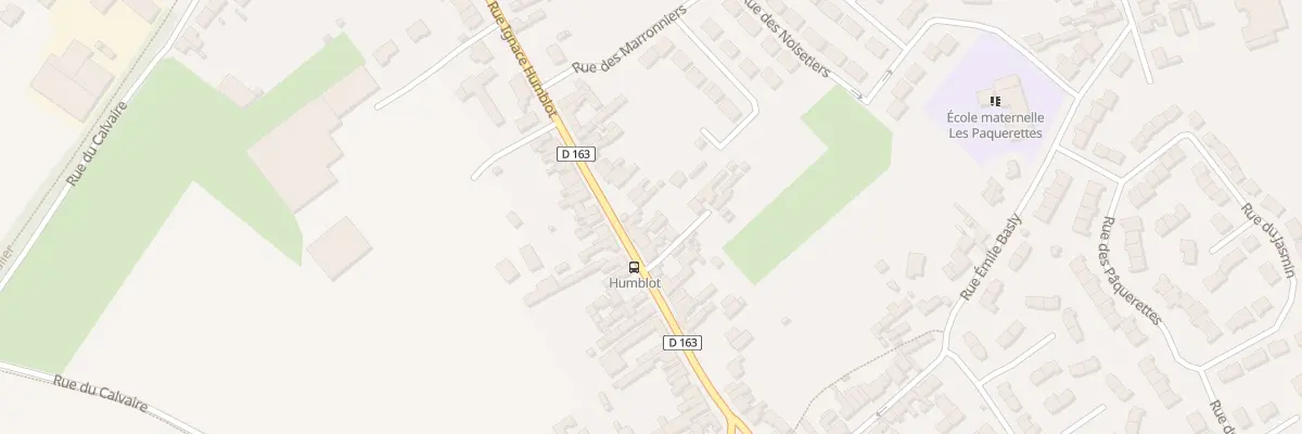 Plan du 40 Rue Ignace Humblot à Auchy-les-Mines