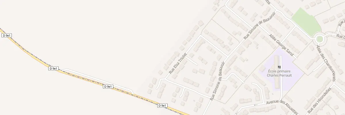 Plan du 7 Rue Elsa Triolet à Saint-Pathus