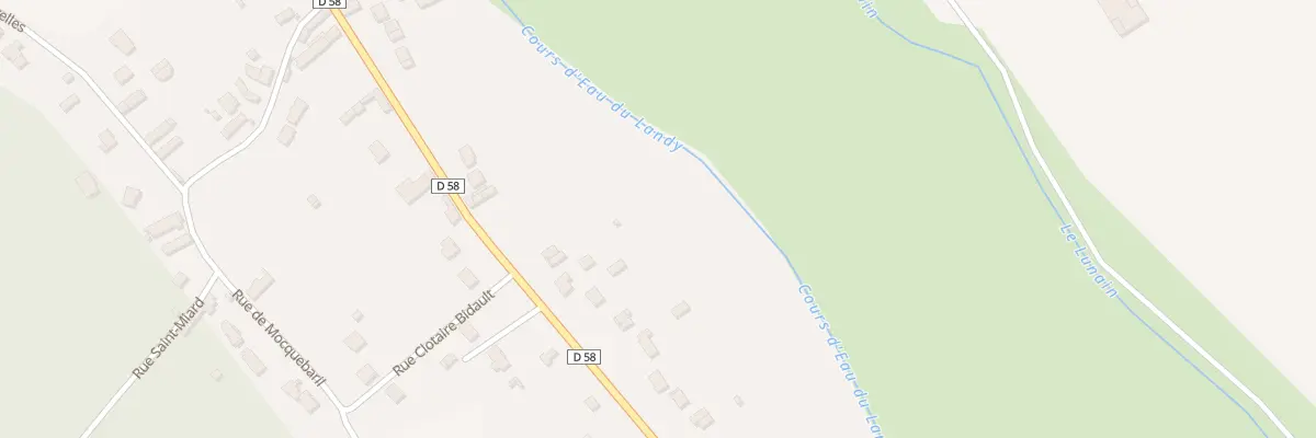 Plan du 72 Rte de Fontainebleau à Nonville