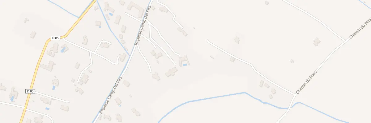 Plan du 9002 Che du Pilou au Soler