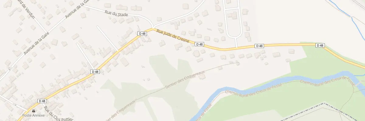 Plan du 100B Rue Jude de Crene à Ozouer-le-Voulgis