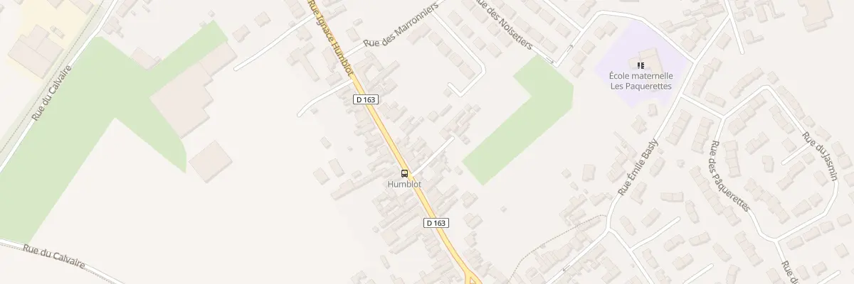 Plan du 42 Rue Ignace Humblot à Auchy-les-Mines