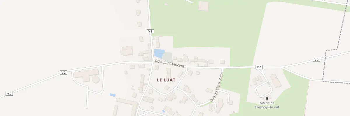 Plan du 1 Rue St Vincent à Fresnoy-le-Luat