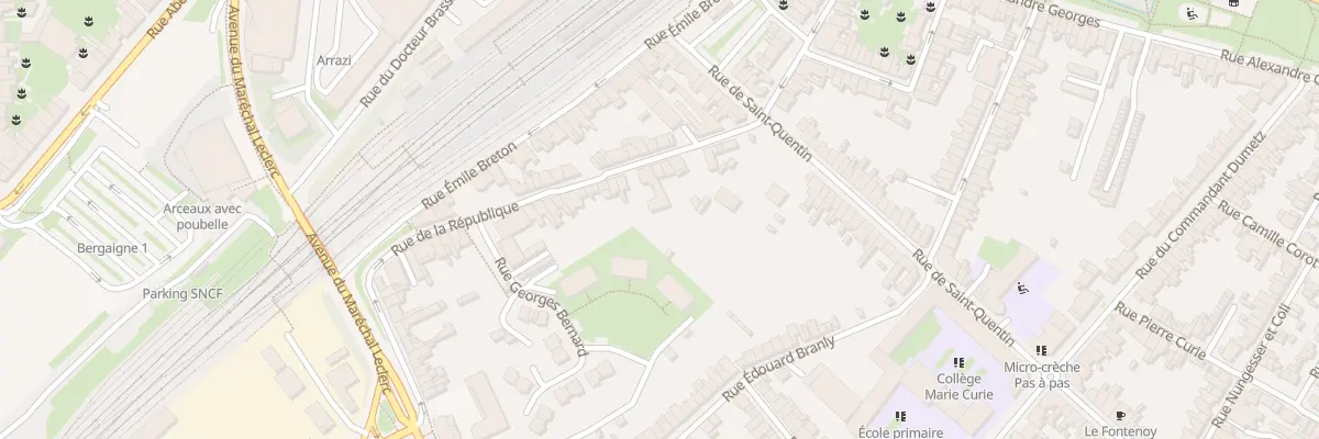 Plan du 35 Rue de la République à Arras