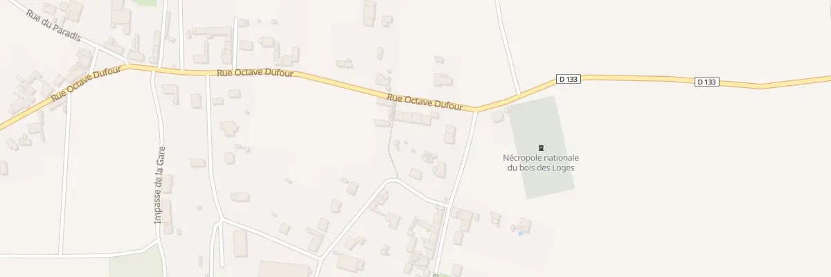 Plan du 68 Rue Octave Dufour à Beuvraignes