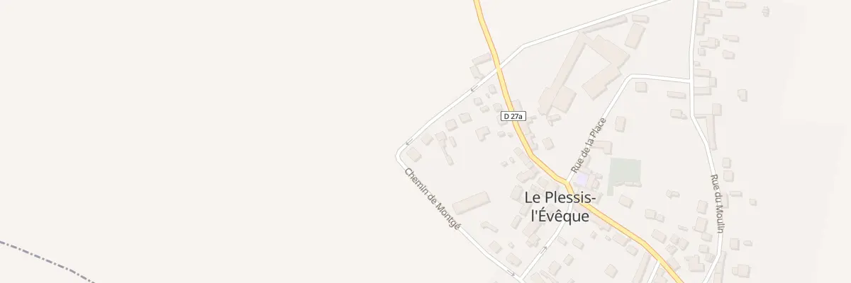Plan du 15 Che du Vieux Pressoir au Plessis-l’Évêque