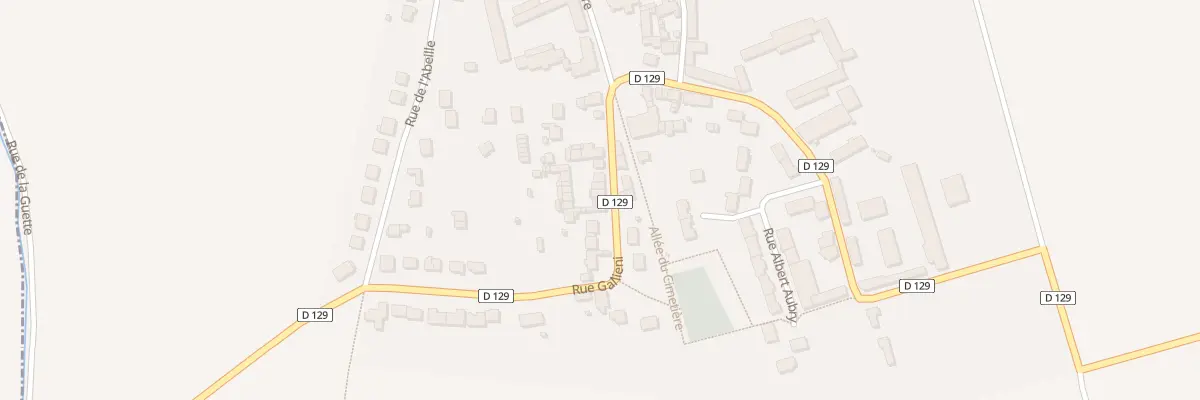 Plan du 34 Rue Galliéni à Villeroy