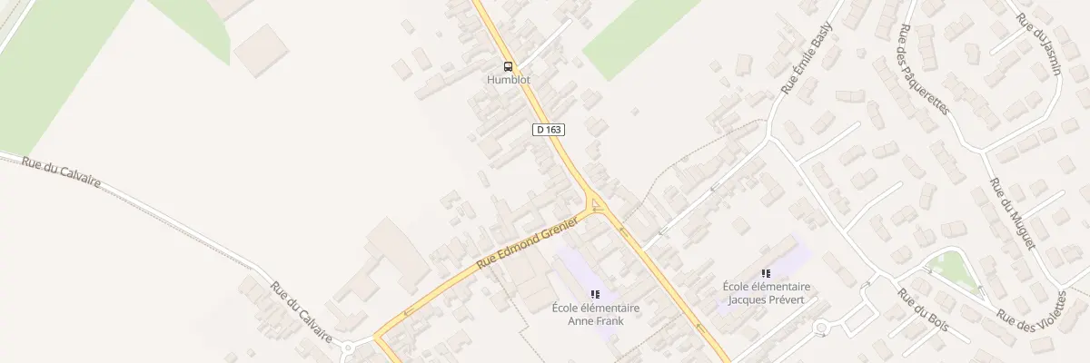 Plan du 57 Rue Ignace Humblot à Auchy-les-Mines