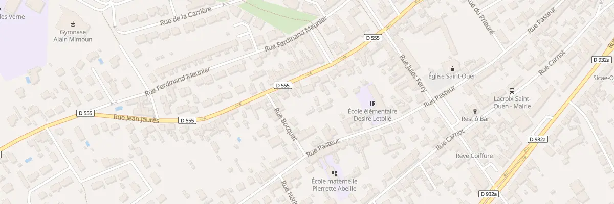 Plan du 80 Rue Jean Jaurès à Lacroix-Saint-Ouen