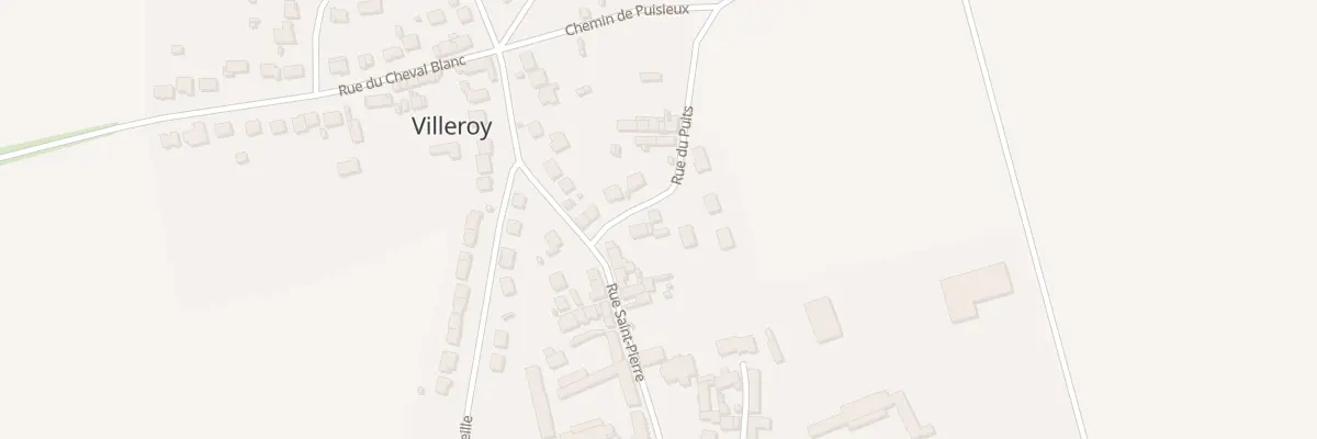 Plan du 8 Rue du Puits à Villeroy