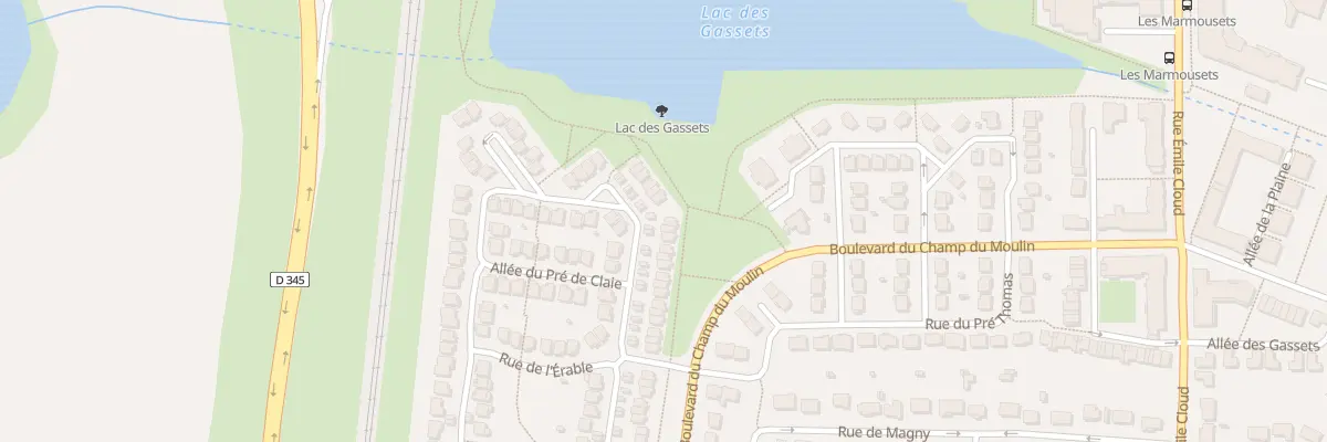 Plan du 30 Rue de Bellezane à Serris