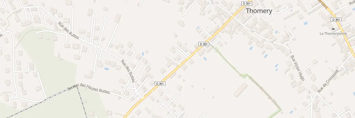 Plan du 50B Rue de la République à Thomery