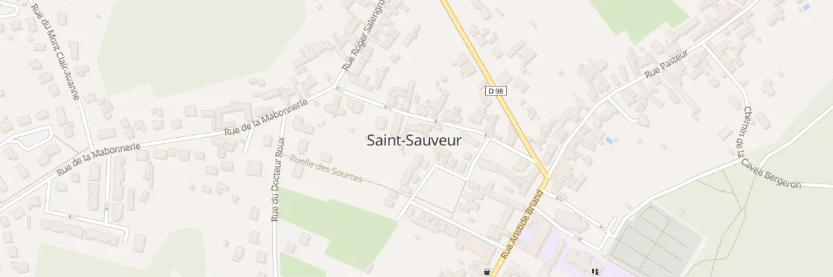 Plan du 129 Rue Jean Jaurès à Saint-Sauveur