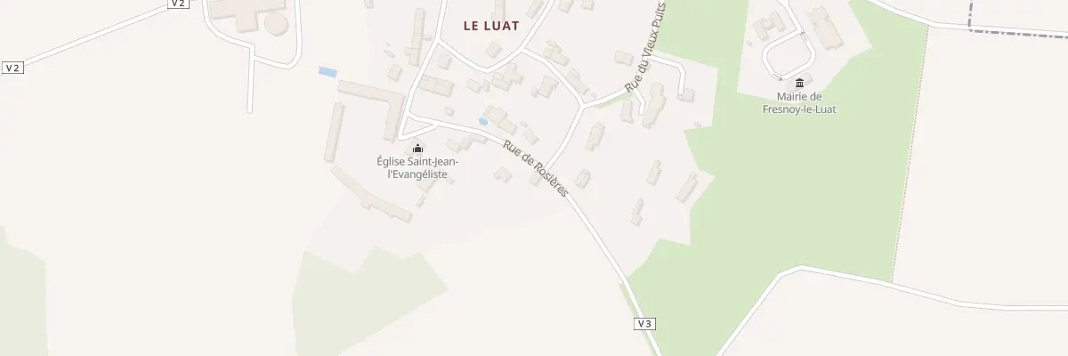 Plan du 6 Rue de Rosières à Fresnoy-le-Luat
