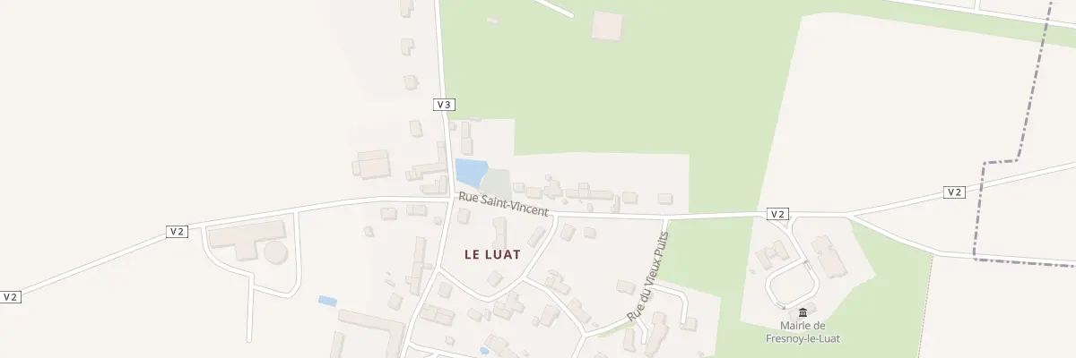 Plan du 1B Rue St Vincent à Fresnoy-le-Luat