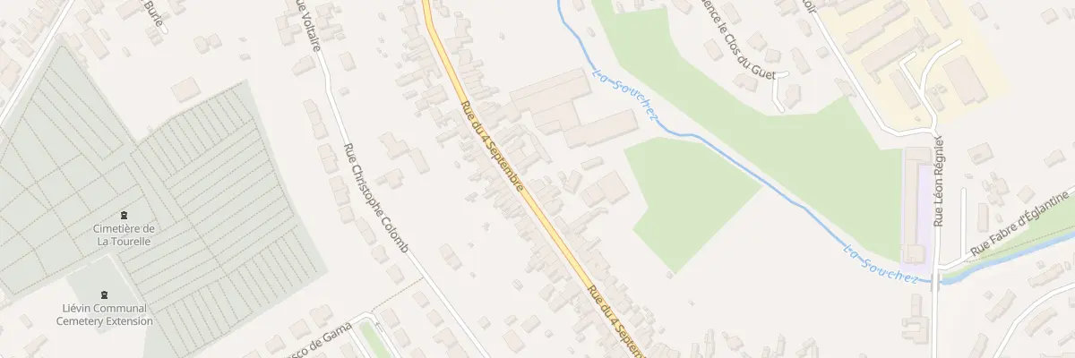 Plan du 54 Rue du 4 Septembre à Liévin