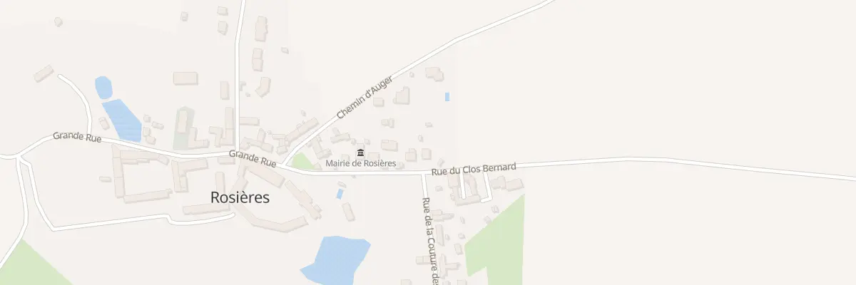 Plan du 1 Rue du Clos Bernard à Rosières