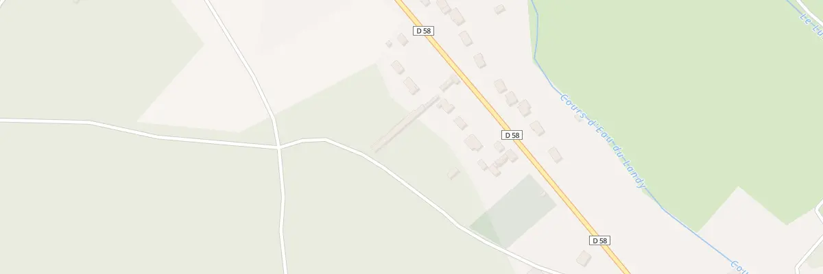 Plan du 49 Rte de Fontainebleau à Nonville