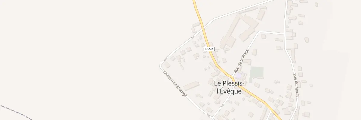 Plan du 17 Che du Vieux Pressoir au Plessis-l’Évêque