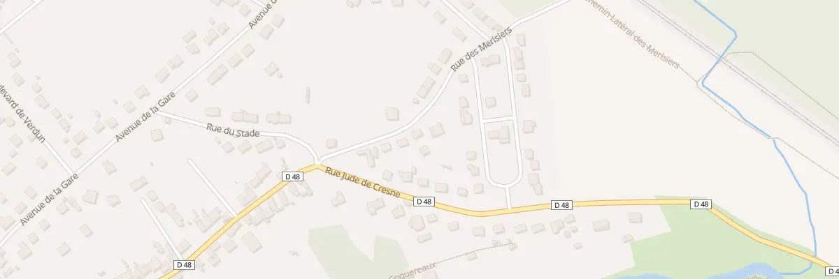 Plan du 10 Rue du Merisier à Ozouer-le-Voulgis