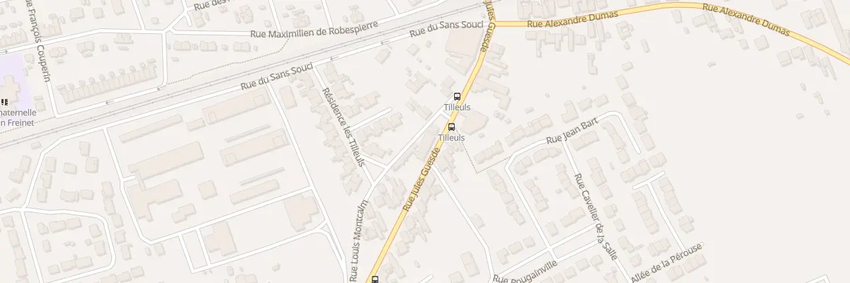 Plan du 134 Rue Jules Guesde à Liévin