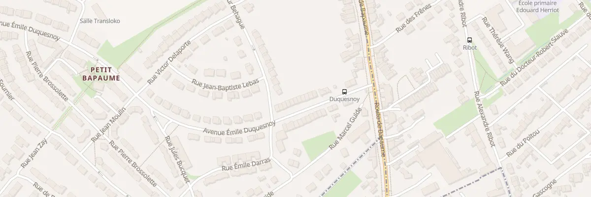 Plan du 59 Av Emile Duquesnoy à Achicourt