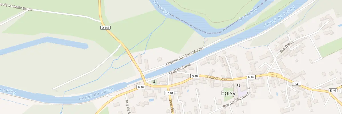 Plan du 11 Che du Vieux Moulin à Moret-Loing-et-Orvanne