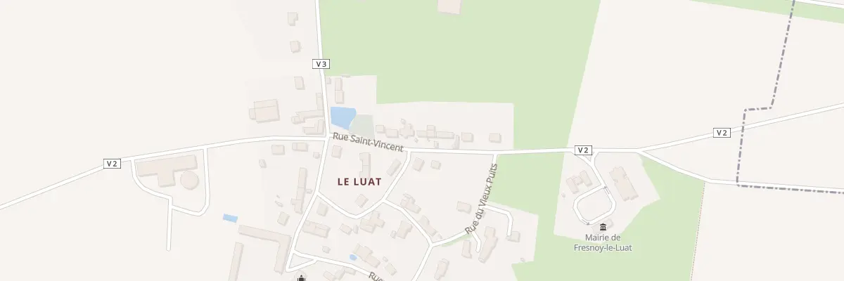 Plan du 5 Rue St Vincent à Fresnoy-le-Luat