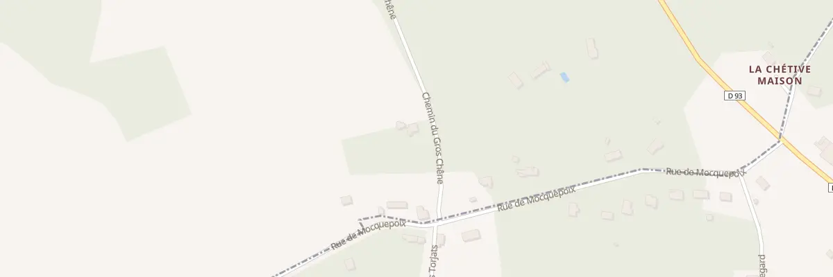 Plan du 119 Che du Gros Chêne à Conflans-sur-Loing