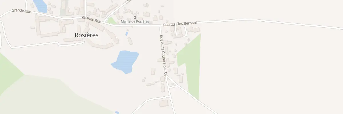 Plan du 95 Rue de la Couture des Ullis à Rosières