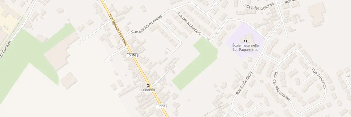 Plan du 52 Rue Ignace Humblot à Auchy-les-Mines
