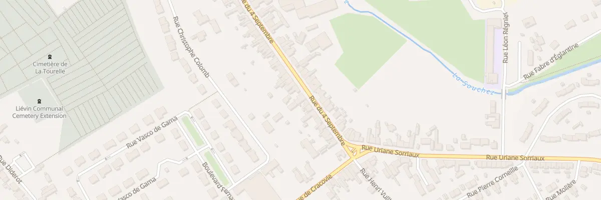 Plan du 129 Rue du 4 Septembre à Liévin