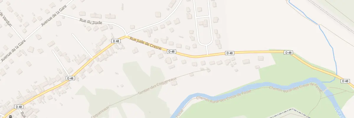 Plan du 110 Rue Jude de Crene à Ozouer-le-Voulgis