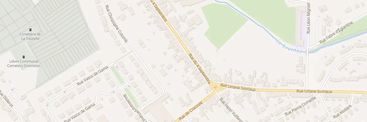 Plan du 131 Rue du 4 Septembre à Liévin