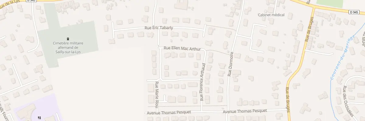 Plan du 5 Rue Ellen Macarthur à Sailly-sur-la-Lys