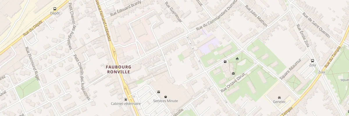 Plan du 143 Rue du Cdt Dumetz à Arras