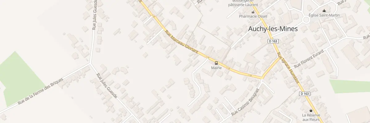 Plan du 62 Rue Gloriant à Auchy-les-Mines