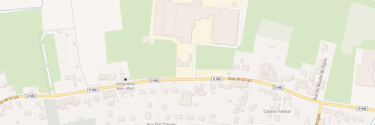Plan du 2155 Rue de la Lys à Sailly-sur-la-Lys