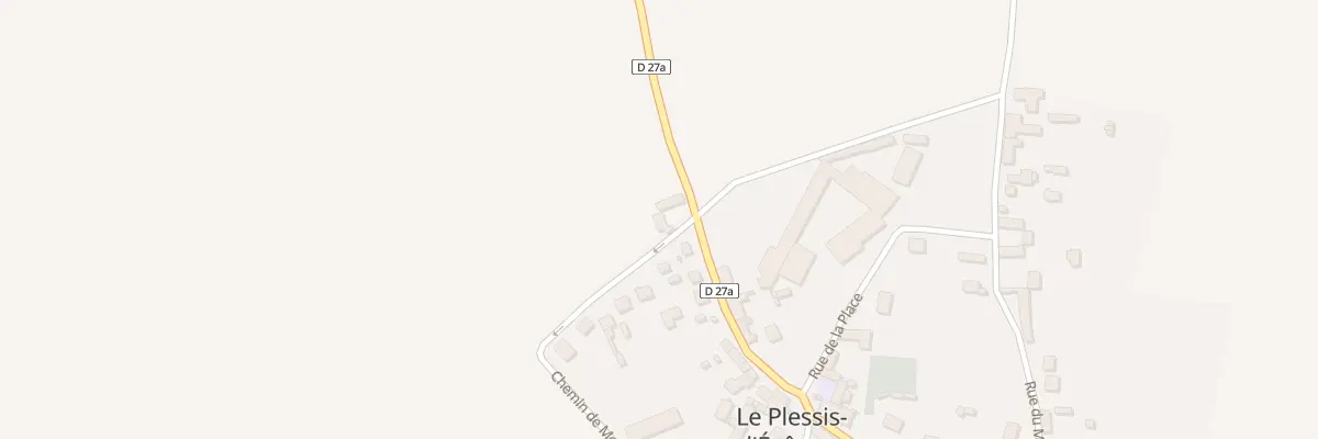 Plan du 42 Che du Vieux Pressoir au Plessis-l’Évêque