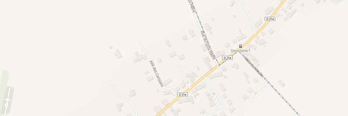 Plan du 26T Rue Louis Victor Dortée à Favières