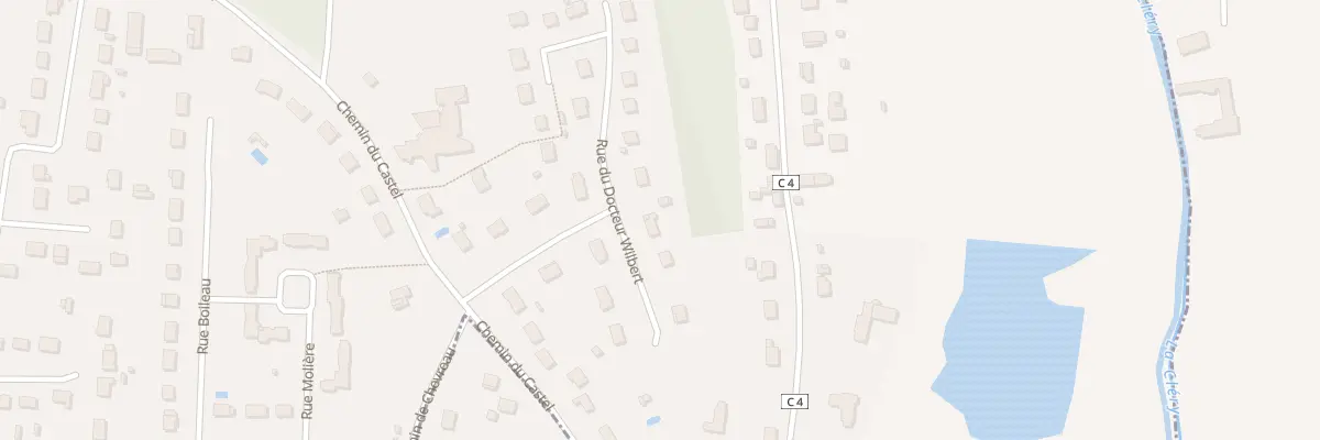 Plan du 20 Rue du Docteur Wilbert à Fontenay-sur-Loing
