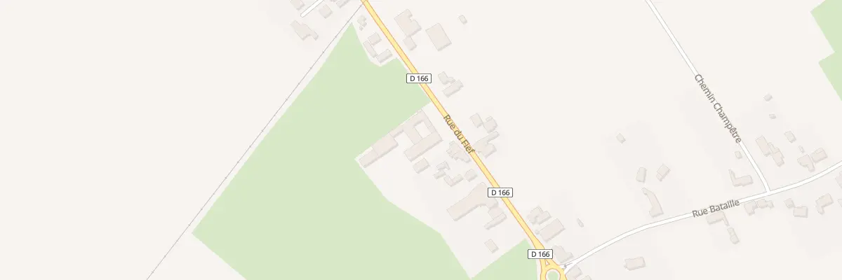 Plan du 1574 Rue du Fief à Sailly-sur-la-Lys