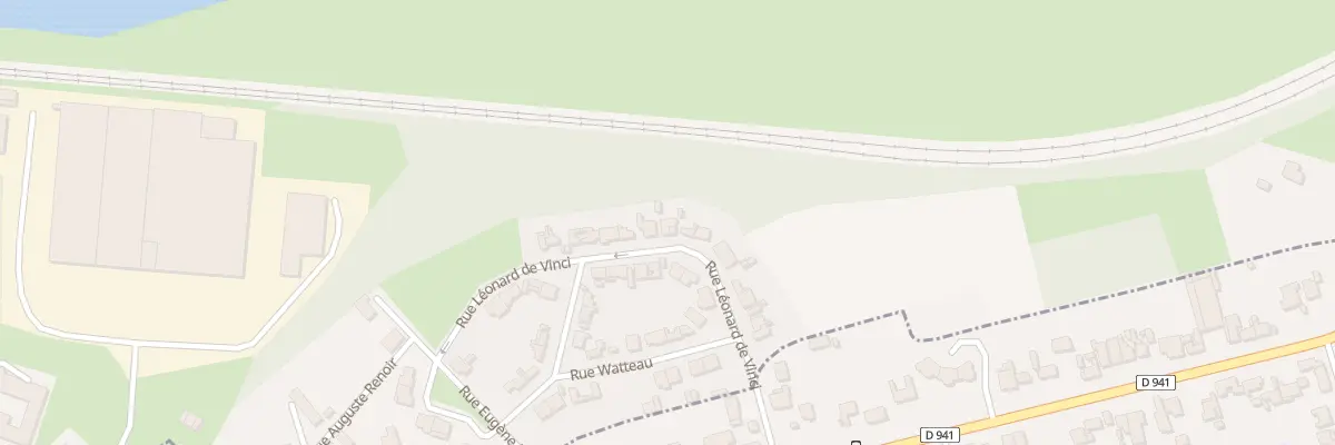 Plan du 18 Rue Léonard de Vinci à Violaines