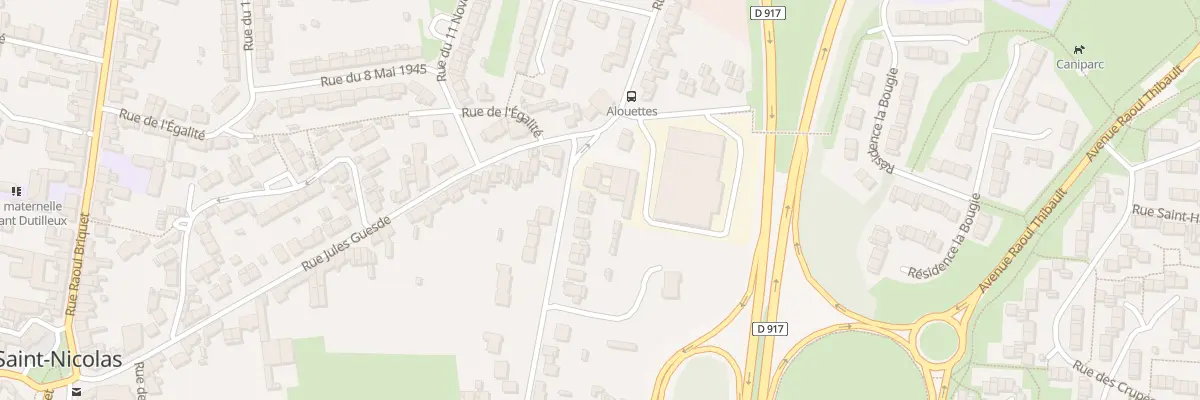 Plan du 30 Rue du Gen de Gaulle à Saint-Nicolas